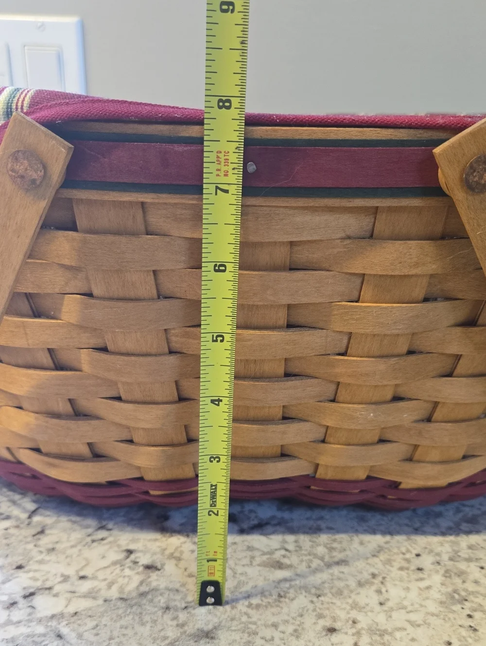 Longaberger 2004 Christmas Collection X Large Basket